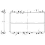 NRF Radiator 550040