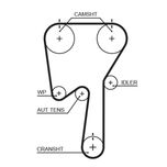 Gates Timing Belt 5509XS