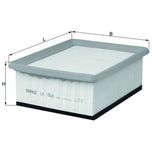 Mahle Air Filter LX1568
