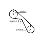 Gates Timing Belt 5530XS