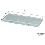 Mahle Pollen / Cabin Filter LA391/S