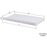 Mahle Pollen / Cabin Filter LA468/S