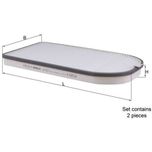 Mahle Pollen / Cabin Filter LA613/S