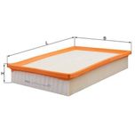 Mahle Air Filter LX4757