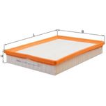 Mahle Air Filter LX4849