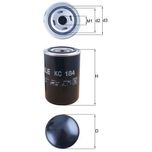 Mahle Fuel Filter KC184