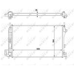 NRF Radiator 58294