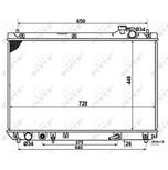 NRF Radiator 58378