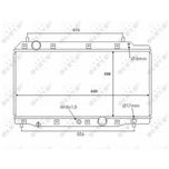 NRF Radiator 58383
