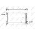 NRF Radiator 58390