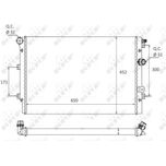 NRF Radiator 58464