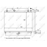 NRF Radiator 58468