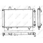 NRF Radiator 58749