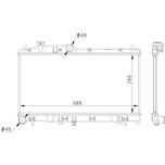 NRF Radiator 59116