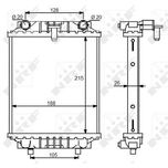 NRF Radiator 59125