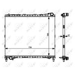 NRF Radiator 59174