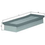 Mahle Air Filter LX1601