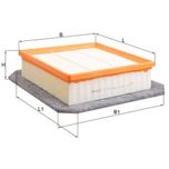 Mahle Air Filter LX3061