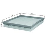 Mahle Air Filter LX2076/1