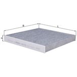 Mahle Pollen / Cabin Filter LAK158