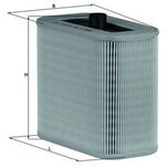 Mahle Air Filter LX1590