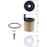 Mahle Oil Filter OX1121D