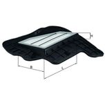 Mahle Air Filter Right LX1685/5