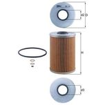 Mahle Oil Filter OX41D