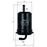 Mahle Fuel Filter KL523