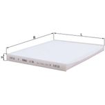 Mahle Pollen / Cabin Filter LA396