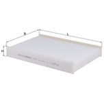 Mahle Pollen / Cabin Filter LA811