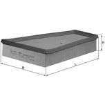 Mahle Air Filter LX694