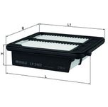 Mahle Air Filter LX3462