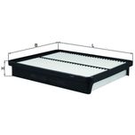 Mahle Air Filter LX3540