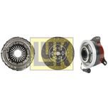 LuK Clutch Kit 3pc (Cover+Plate+CSC) 643345633