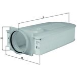 Mahle Air Filter LX1833