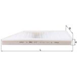 Mahle Pollen / Cabin Filter LA57