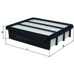 Mahle Air Filter LX3539