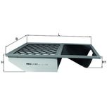 Mahle Air Filter LX3603