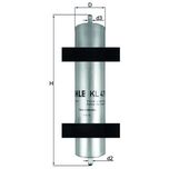 Mahle Fuel Filter KL478