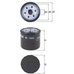 Mahle Oil Filter OC1253
