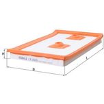 Mahle Air Filter LX3525