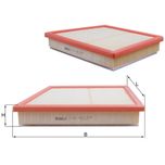 Mahle Air Filter LX4060