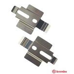 Brembo Brake Pad Fitting Kit Rear A02250