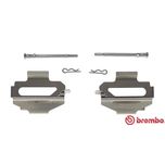 Brembo Brake Pad Fitting Kit Rear A02253