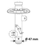 KYB Shock Absorber (Single Handed) Front Left 3338013