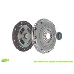 Valeo Clutch Kit 3pc (Cover+Plate+Releaser) 828454