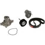 Gates Water Pump & Aux Belt Kit KP76PK1735