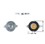 Gates Radiator Cap RC117