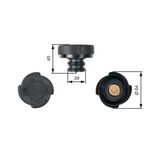 Gates Radiator Cap RC207